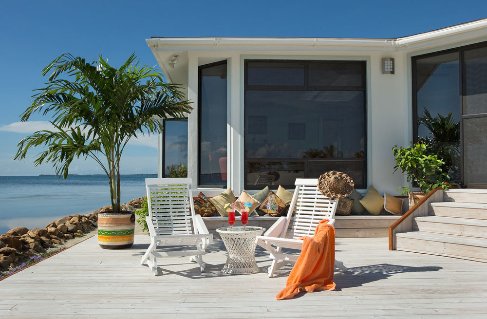 Hotel Royal Belize à Thatch Caye Extérieur photo