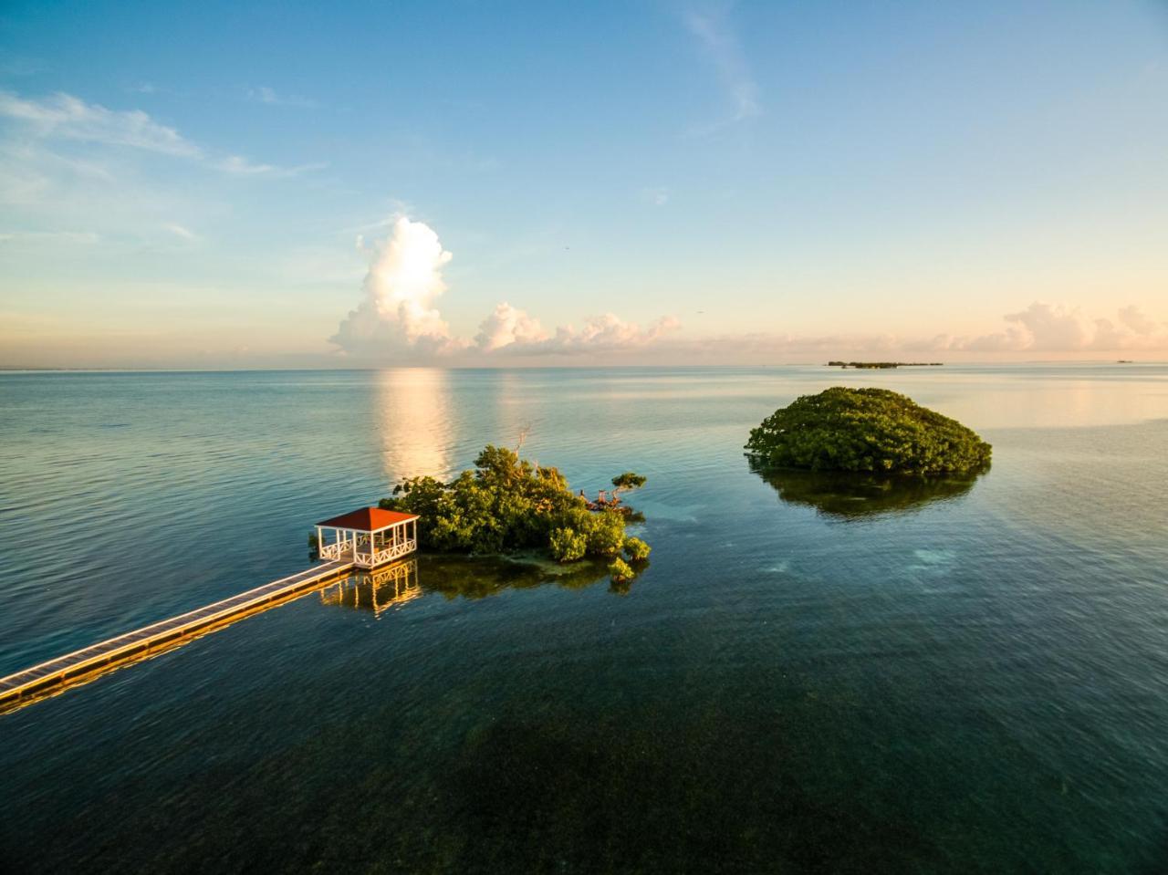 Hotel Royal Belize à Thatch Caye Extérieur photo